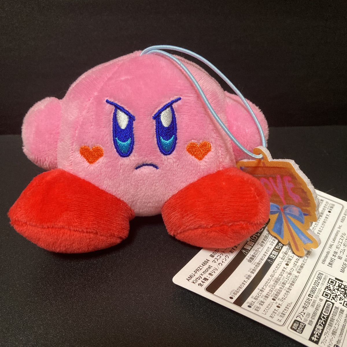 星のカービィ Kirby × monet マスコット HEART WARMING きりり ぬいぐるみ カービィ グッズ ストラップ キーホルダー_画像1