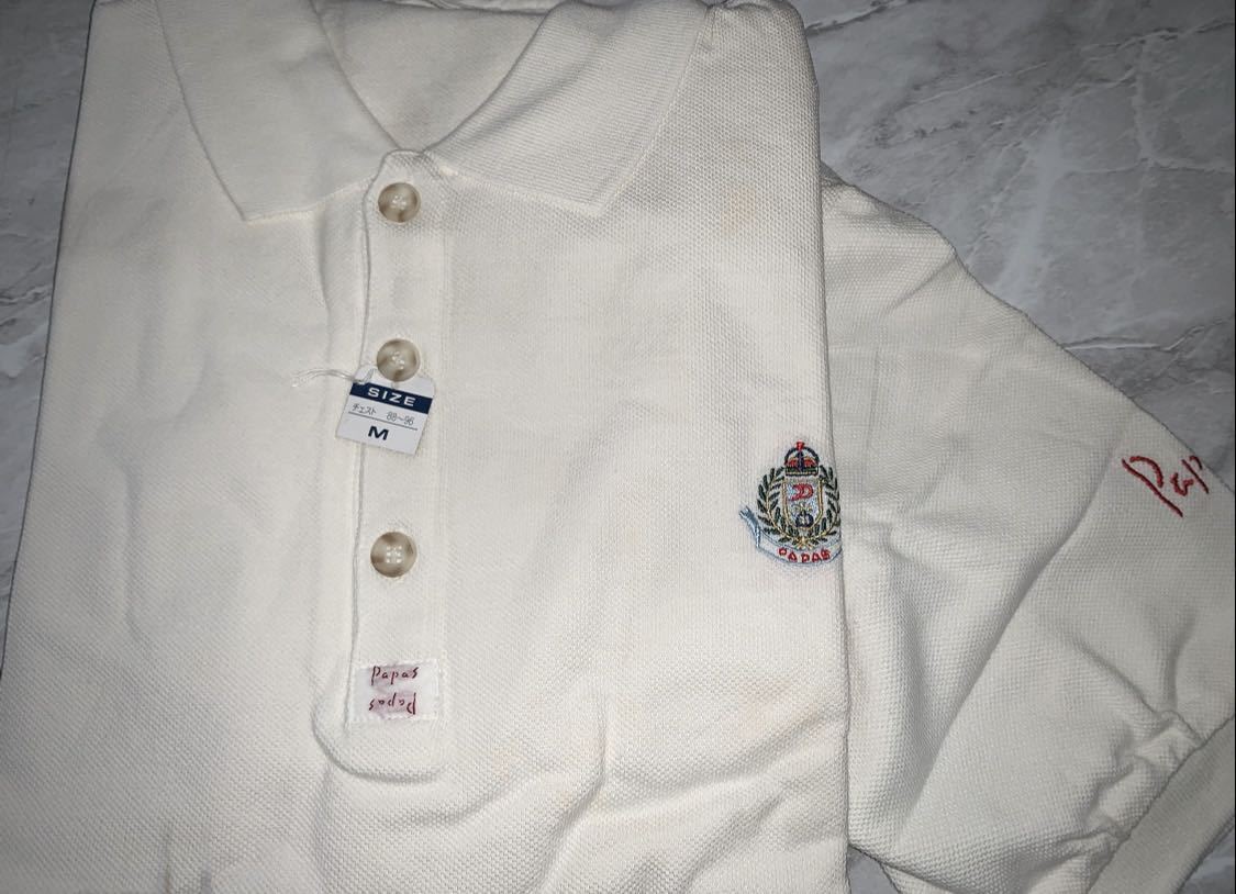 最前線の 90s PAPAS ポロシャツ zlote-arkady.pl