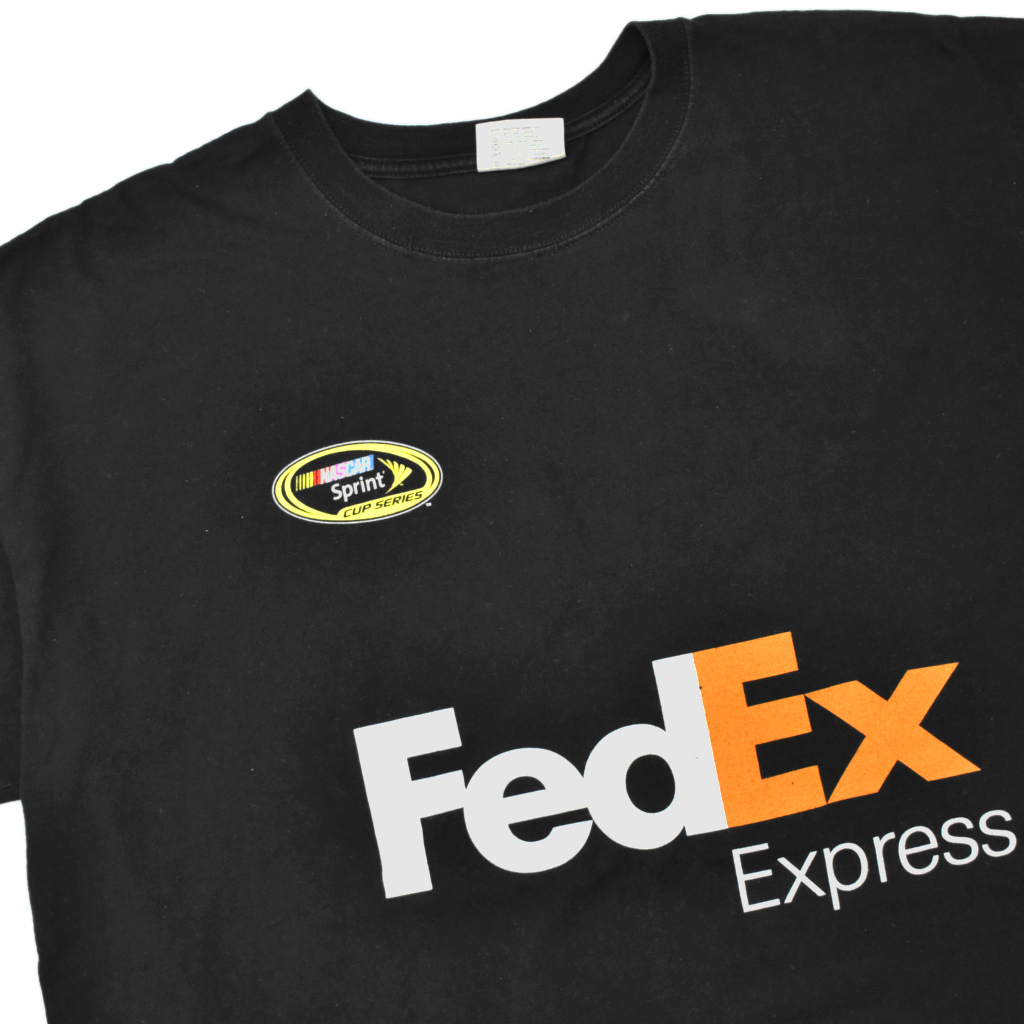 00s usa vintage CHASE ＃11 Denny Hanling FedEx Tシャツ size.3XL ビッグサイズ nascar レーシング