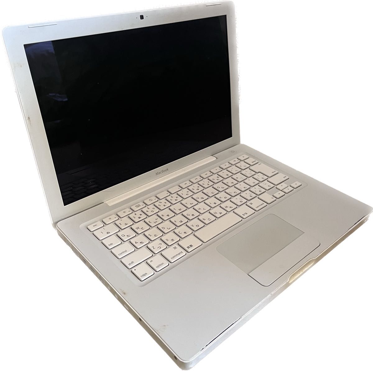 ジャンク Apple MacBook 白ポリカ 2008 ノートPC ノートパソコン　本体のみ