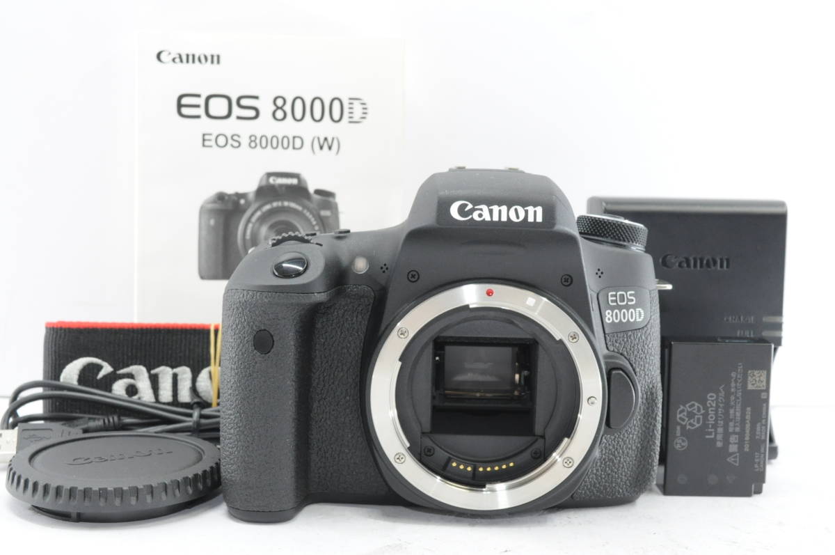 ☆極上美品☆ キヤノン CANON EOS 8000D ボディ ☆完動品 #8553