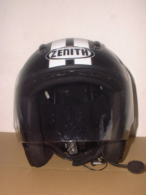 YAMAHA乗車用ヘルメット YJ‐5Ⅱ ZENITH Hayate 疾風 竜の柄入りの画像1