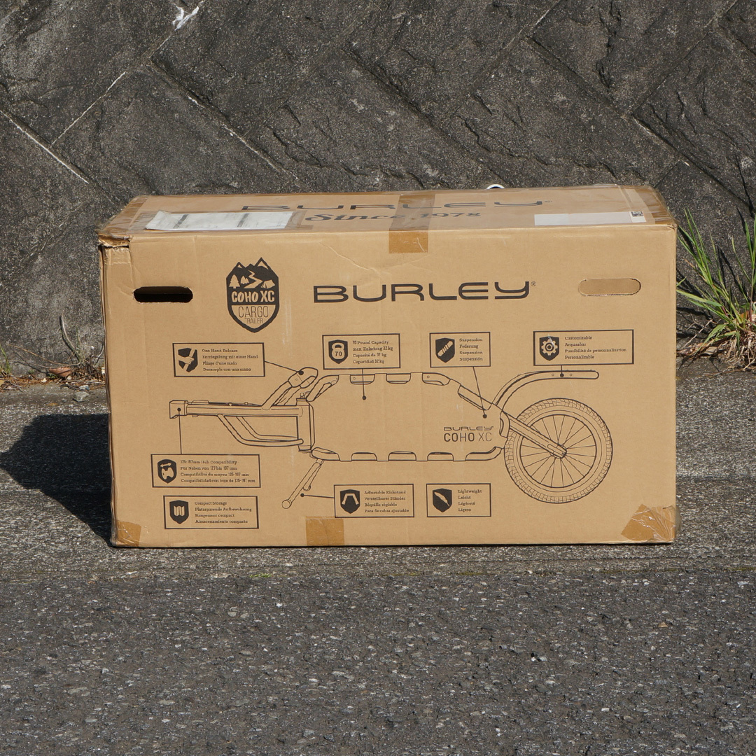 送料込み！BURLEY バーレー COHO XC コーホーXC 自転車 サイクルトレーラー 取付けには別売のスキュアー ボールズアクスルが必要です。