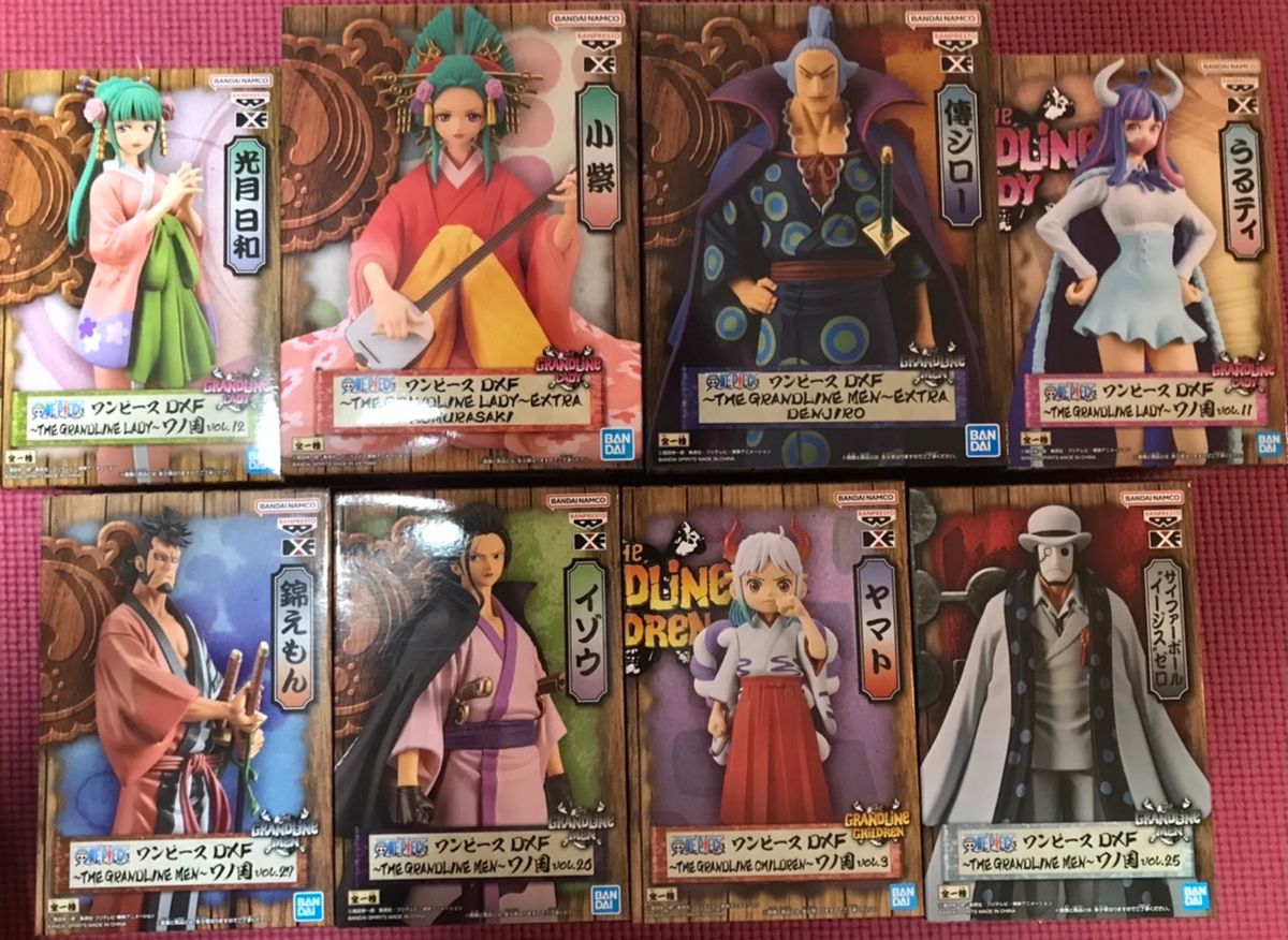 ワンピース ONE PIECE プライズ フィギュアセット 八点点 ONE PIECE