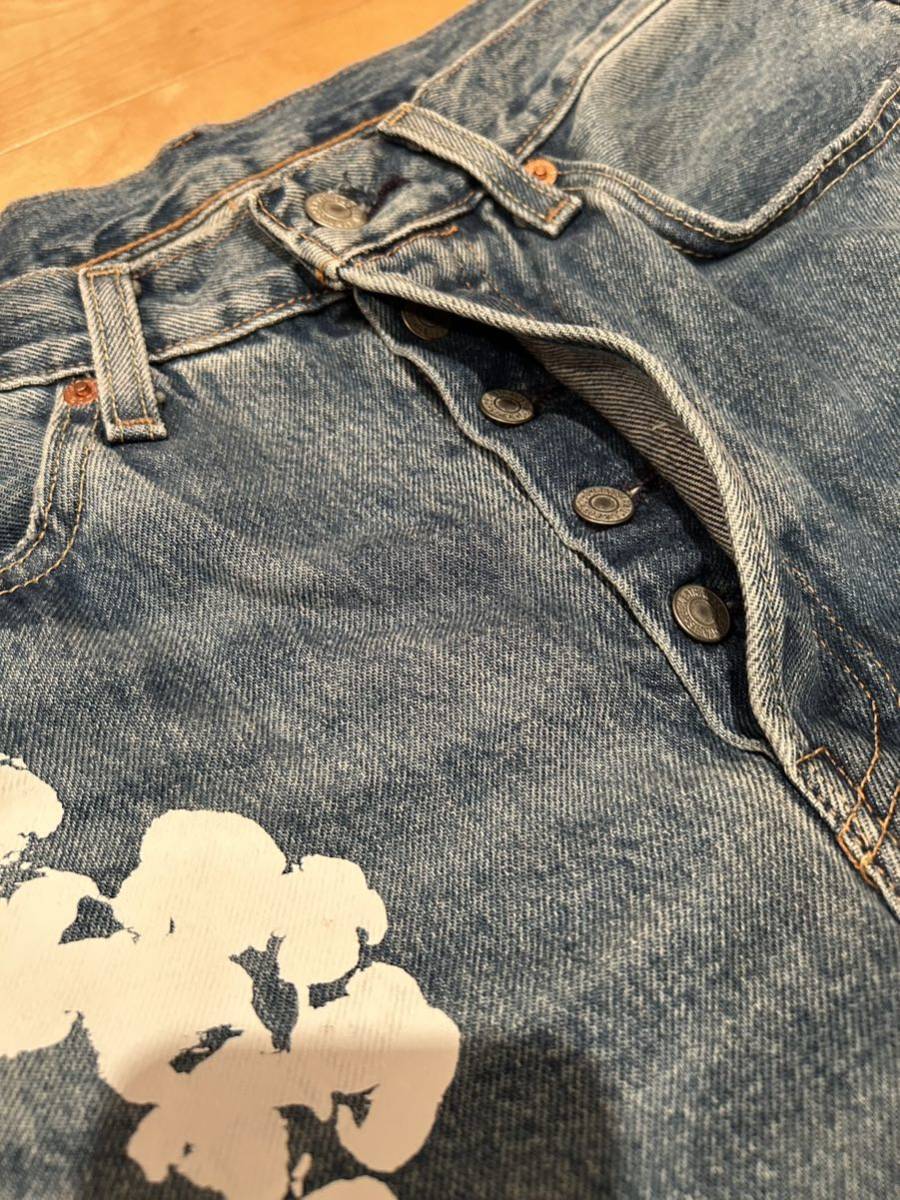 Denim Tears LEVI'S THE COTTON WREATH JEAN リーバイス501 デニム