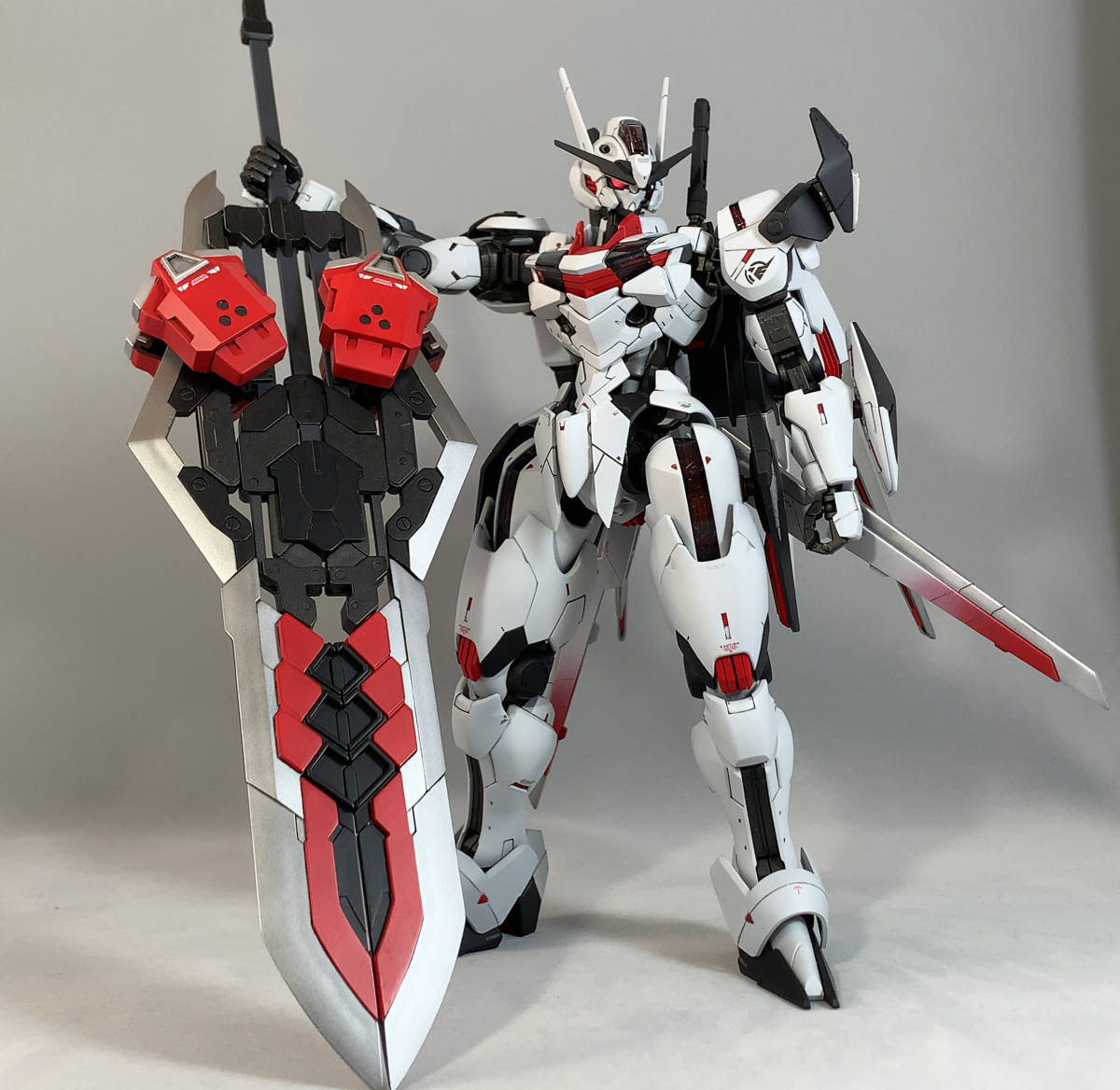 FULL MECHANICS 1/100 ガンダムエアリアル【ガンプラ改修塗装済み完成