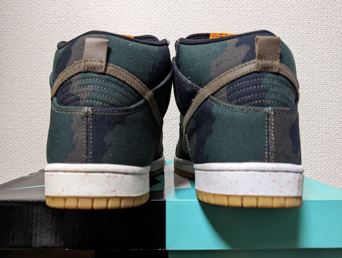 NIKE DUNK HIGH SB FIVEONEO 510 29cm US11 ナイキ ダンク カモ 迷彩 　_画像3