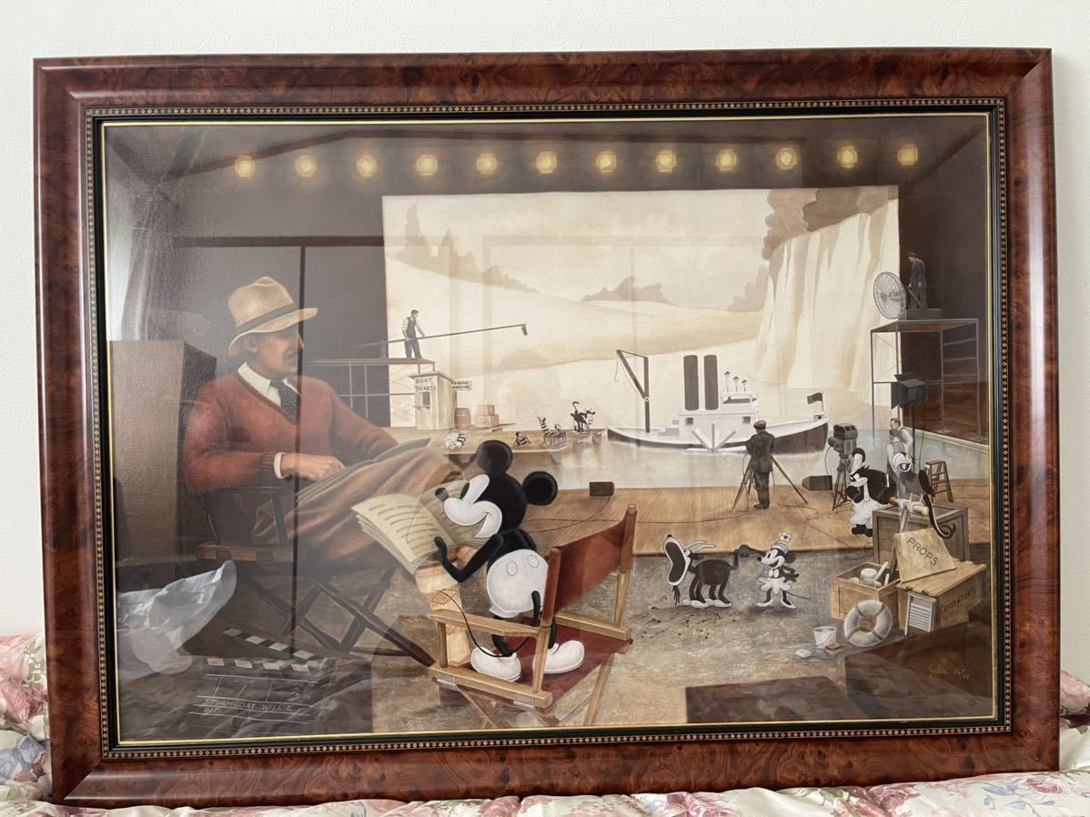 ディズニー絵画 Lights camera action 希少品 | normanhubbard.com