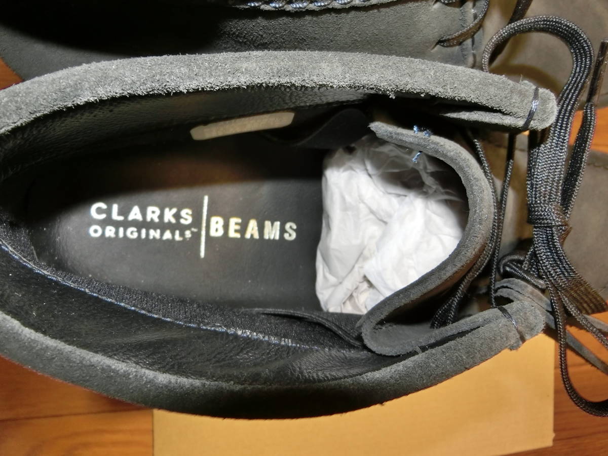 即決 CLARKS ORIGINALS × BEAMS 別注 Wallabee Boot GORE-TEX(R) ネイビー クラークス ワラビーブーツ 27cm (UK9) 新品未使用 送料無料_画像5