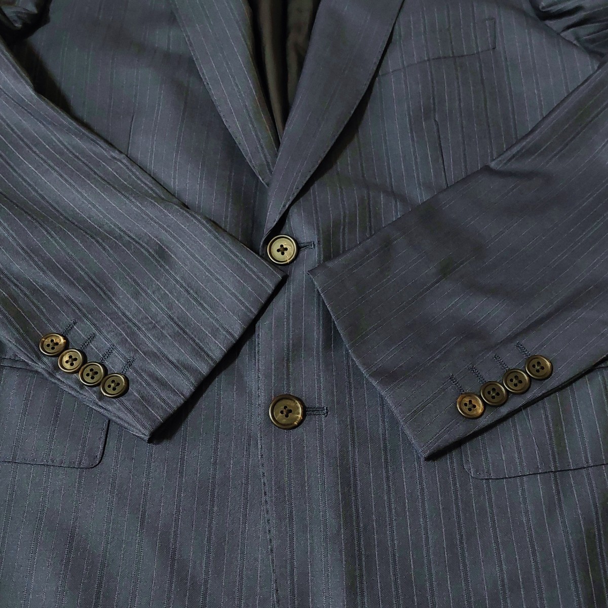 Paul Smith ポールスミス ロロピアーナ地 スーツ セットアップ シルク