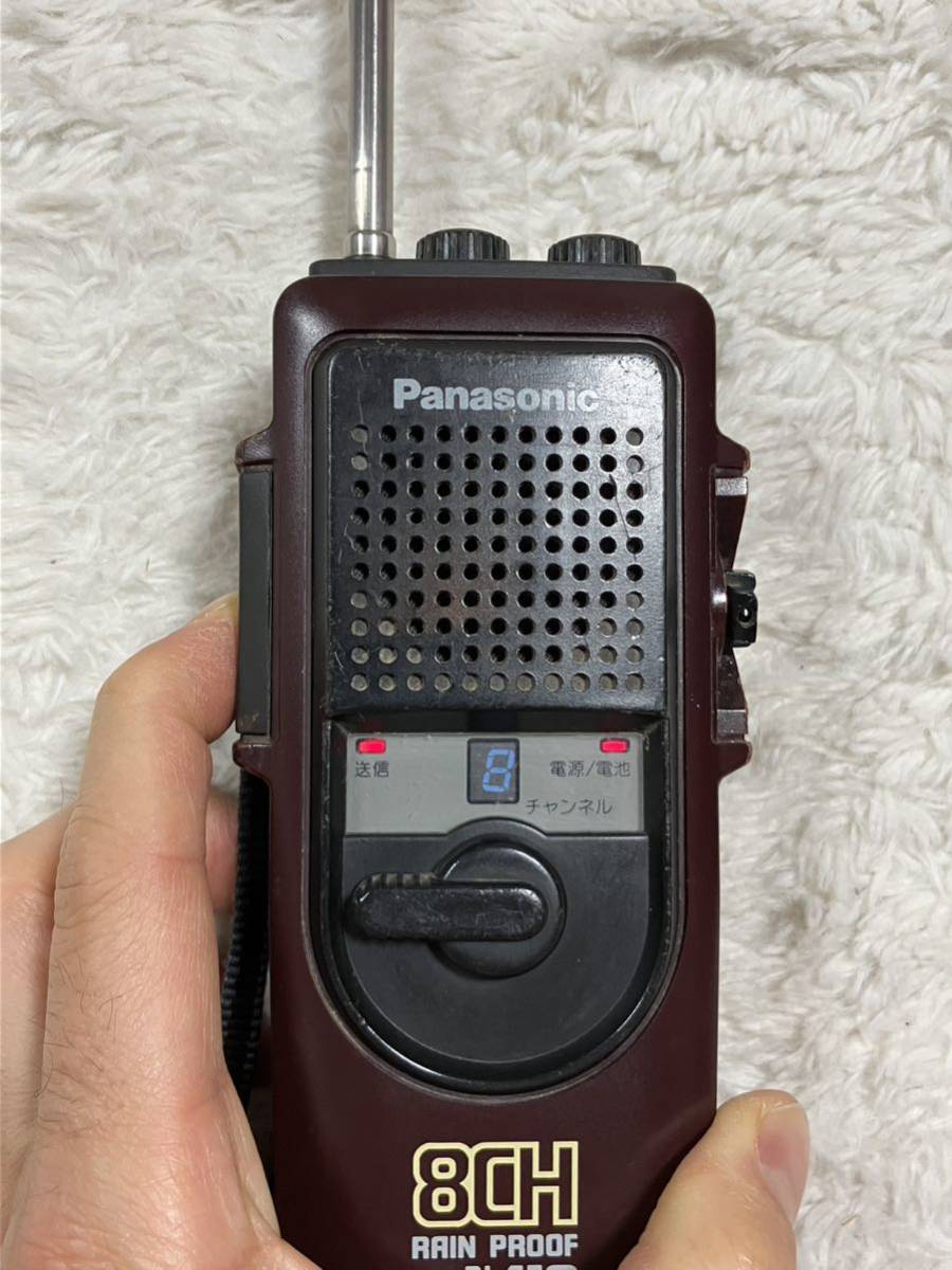 SALE/10%OFF 5 パナソニックRJ-410 市民ラジオ 合法CB無線機8CH 500mW