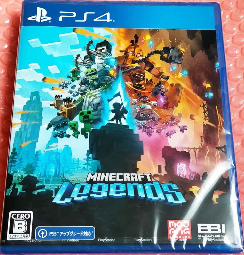 新品未開封品 PS4版 マインクラフト レジェンズ Minecraft Legends