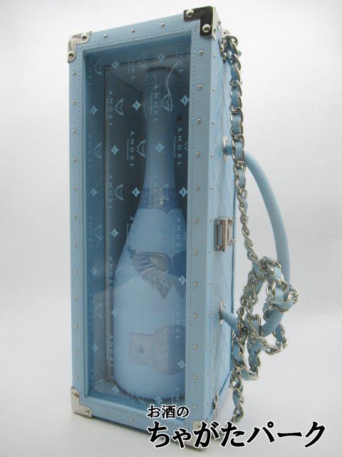 エンジェル シャンパン ドミセック (ドゥミセック) 白 ショルダーチェーンあり ブルー箱付き 750ml