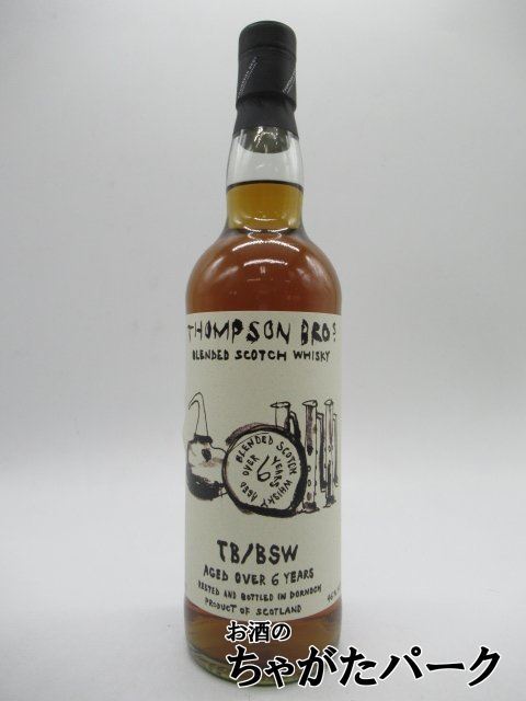 TB/BSW 6 year b Len dead Scotch whisky ( ton pson Brothers ) regular goods 46 times 700ml