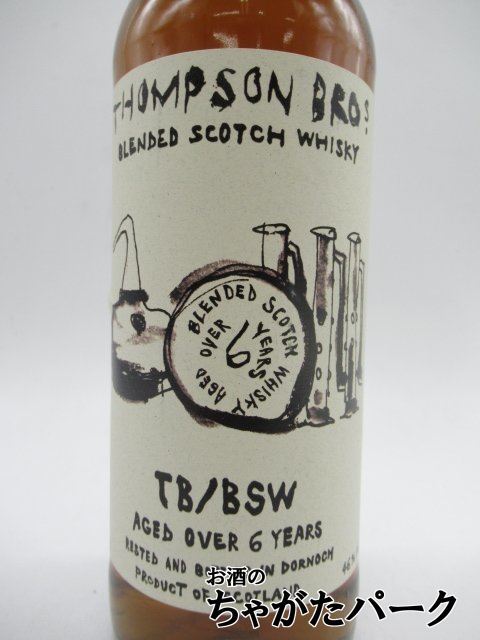 TB/BSW 6 year b Len dead Scotch whisky ( ton pson Brothers ) regular goods 46 times 700ml