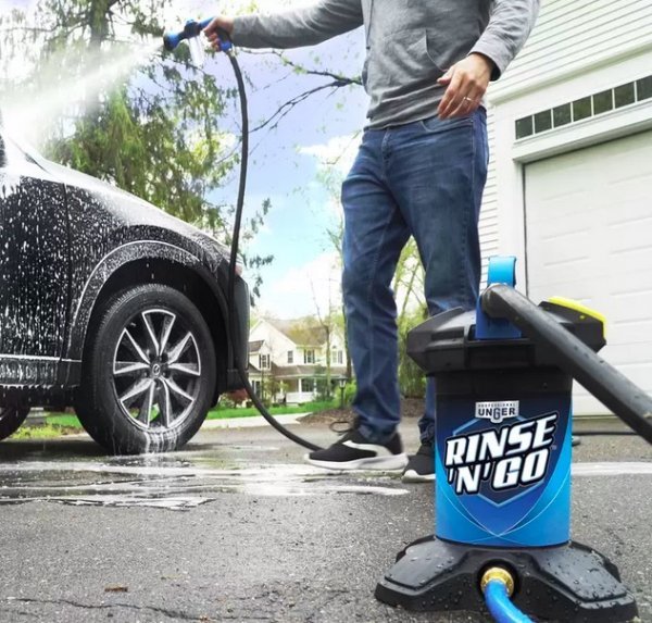 激安価格★吹き上げ不要!! 洗車用純水器 高圧洗浄機 汚染物質除去 お風呂 大掃除 洗浄機 洗車機 庭掃除 玄関ベランダ 拭き取り不要【格安】_画像3