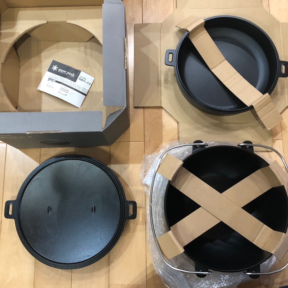 新品!! スノーピーク snow peak 和鉄ダッチオーブン 26cm CS-520