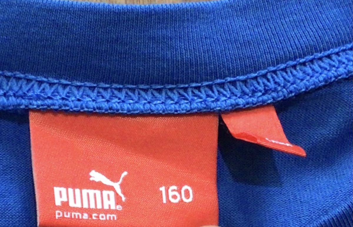 PUMA プーマ ノースリーブ Tシャツ 160サイズ★スポーツ系 タンクトップ 綿100%_画像3