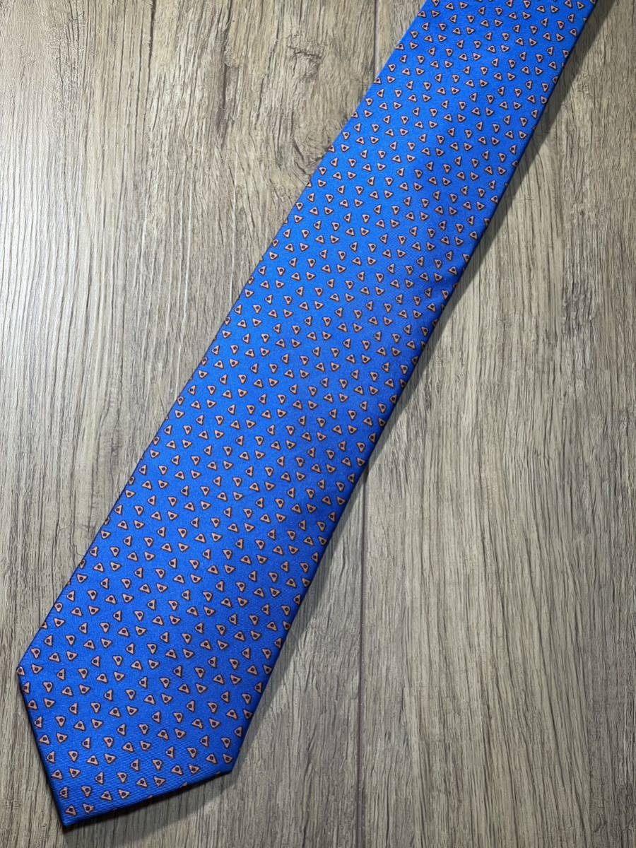  almost unused "dunhill" Dunhill fine pattern brand necktie 305153