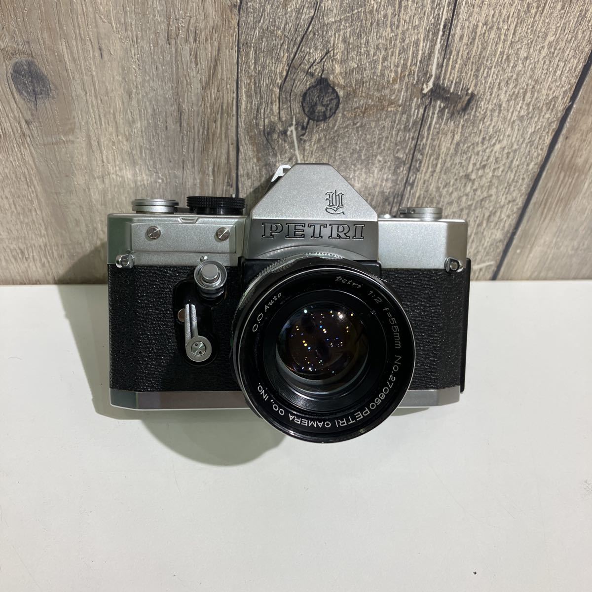 再入荷♪ 【貴重】Petri Half UVフィルター付【Petri Olympus 【希