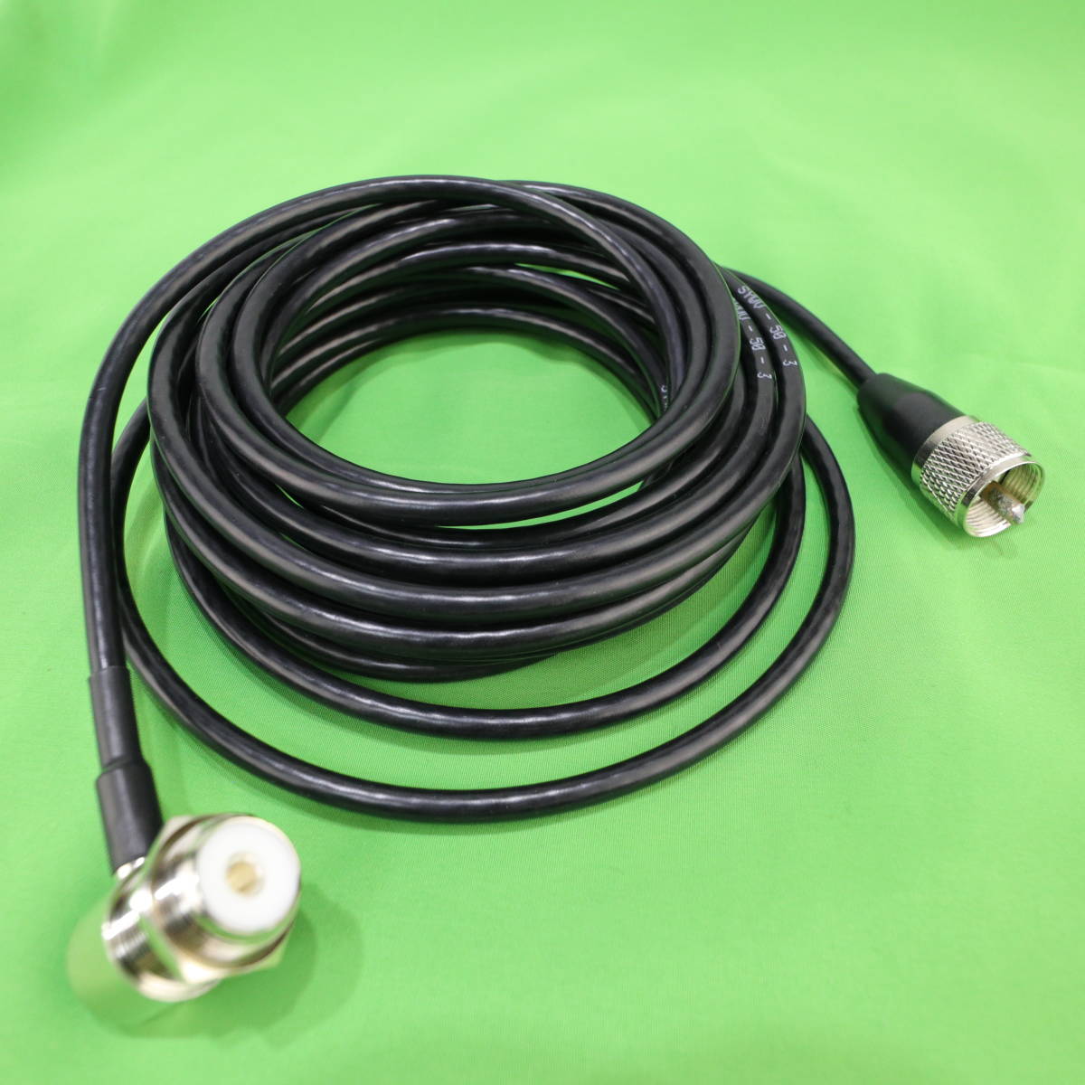 アンテナ設置・延長用 MJL-MP接栓付 RG58(3D-2V相当)同軸ケーブル5m