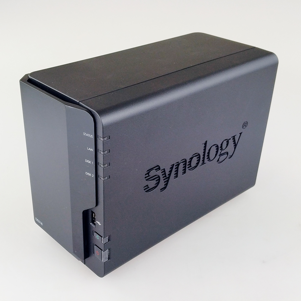【新品同様！】Synology DS218 NASケース 本体 ACアダプター シノロジー NAS ネットワーク ディスク_画像2