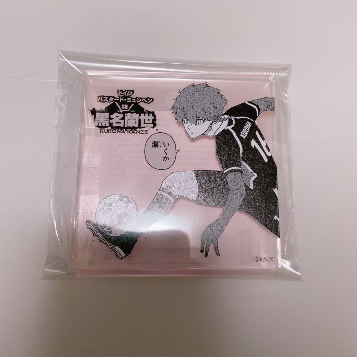上質で快適 ブルーロック ブルロ展 コマプレート スタンド 黒名蘭世