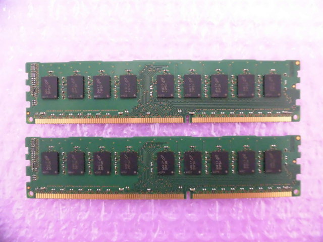 MICRON (MT18KSF51272AZ-1G6K1ZE) PC3L-12800E (DDR3L-1600) 4GB Unubuffered ECC ★2枚組（計8GB）★_画像2