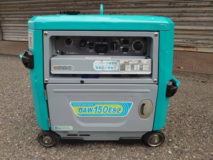 即決)デンヨー・発電・溶接・ウエルダー・GAW-150ES2 即決)デンヨー・発電・溶接・ウエルダー・GAW-150ES2