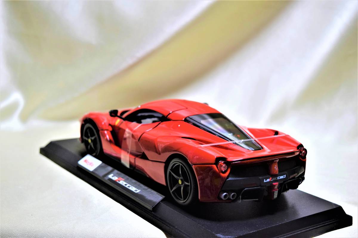 新品マイスト1/18【Maisto】■La Ferrari■1/18ミニカー/BMW/ポルシェ/ランボルギーニ/メルセデス/アウディ/オートアート/京商/ブラーゴの画像8