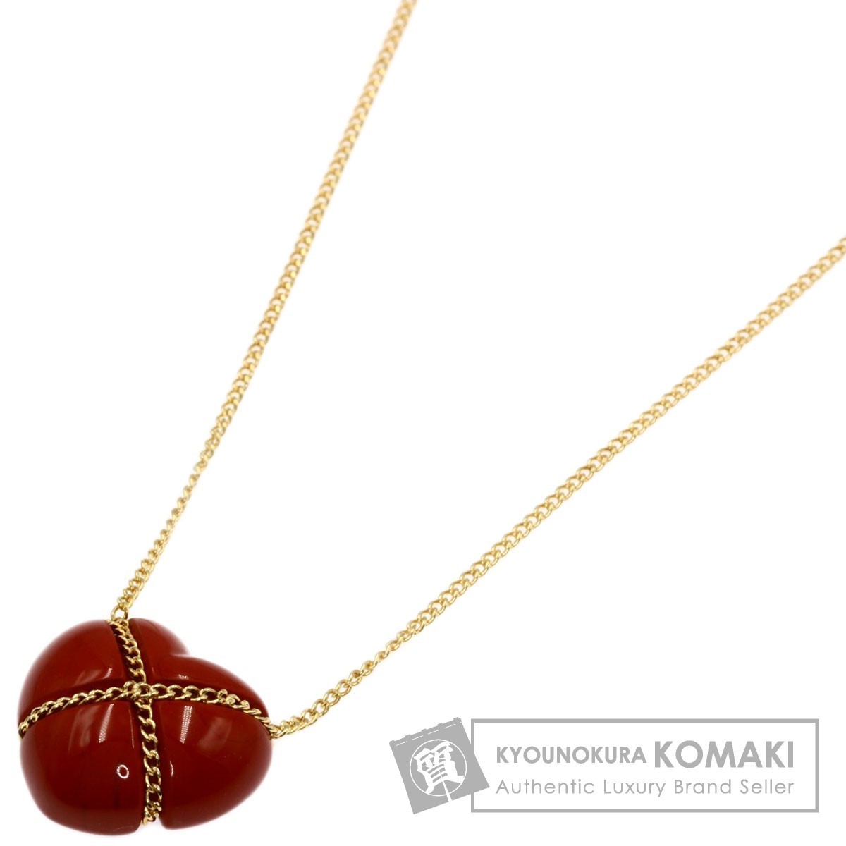 TIFFANY&Co. ティファニー チェーンクロス ハート カラーストーン