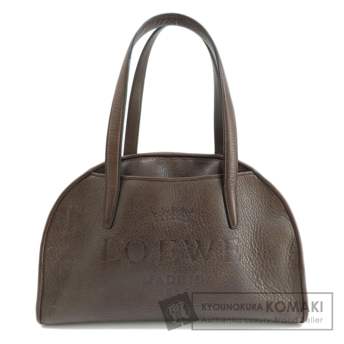 超爆安 LOEWE ロエベ トートバッグ ヘリテージ ボーリングバッグ