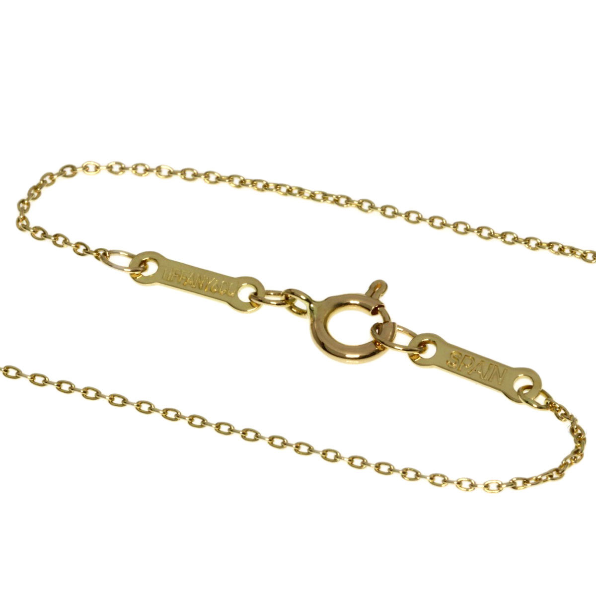 TIFFANY&Co. ティファニー オープン ティアドロップ ネックレス K18