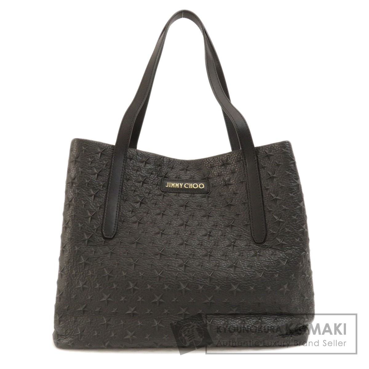 Jimmy Choo ジミーチュウ スターモチーフ トートバッグ カーフ