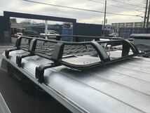  super light weight aluminium roof rack bucket type length 160cmx width 120cm rack carrier rain garter car exclusive use all-purpose Land Cruiser Hiace 