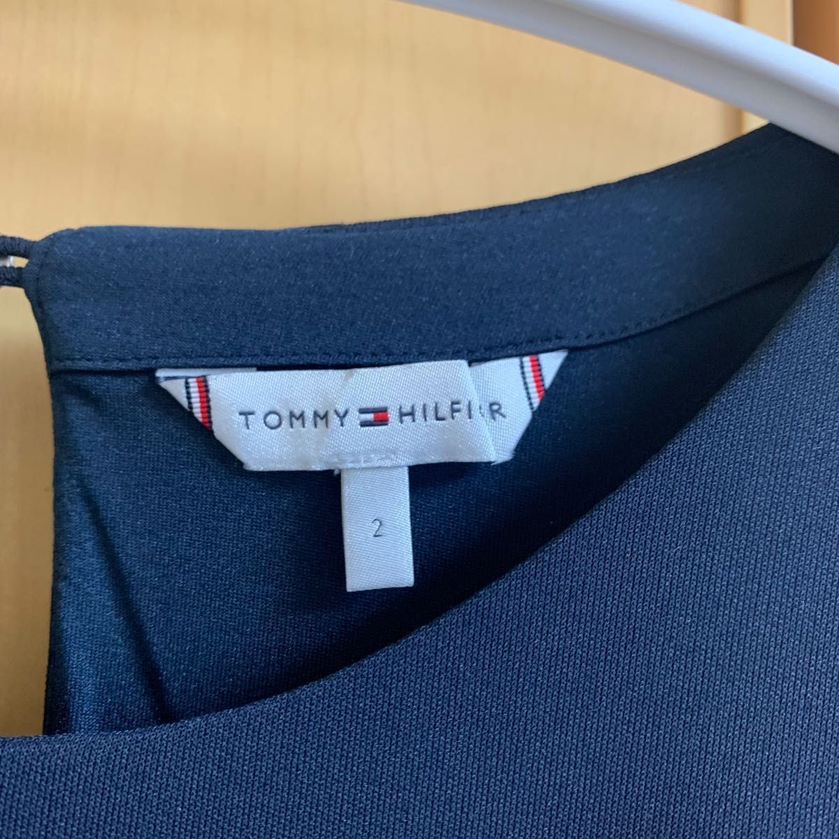 トミーヒルフィガー TOMMY HILFIGER ノースリーブ ワンピース 春夏 レディース 2