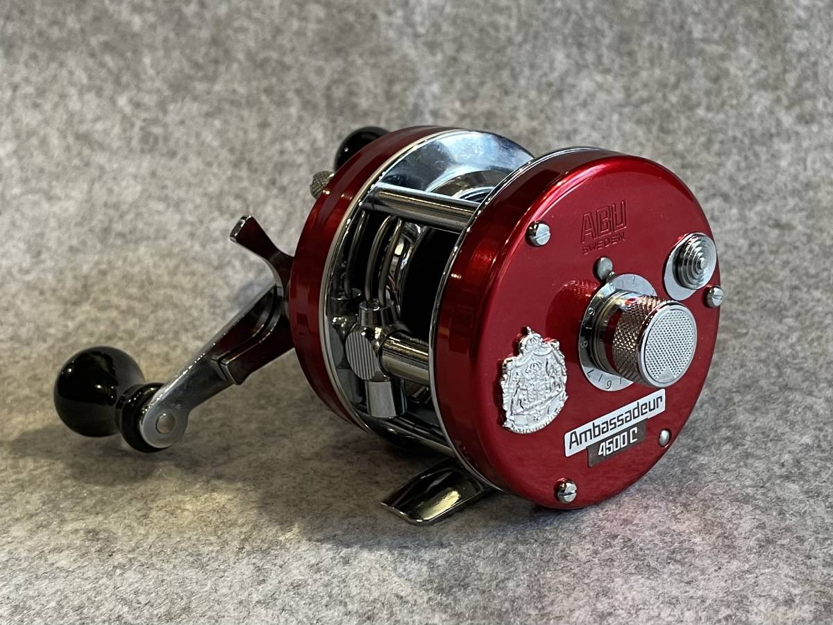 アブ アンバサダー ambassadeur 4500C レッド カスタム ABU Abu Garcia