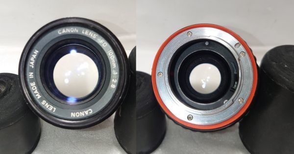 ☆希少!極上☆CANON キヤノン NEW FD 100mm F2.8☆完動品