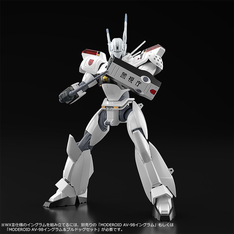  Mobile Police Patlabor * MODEROID 1/60 AV-98 in gram li active armor - equipment 