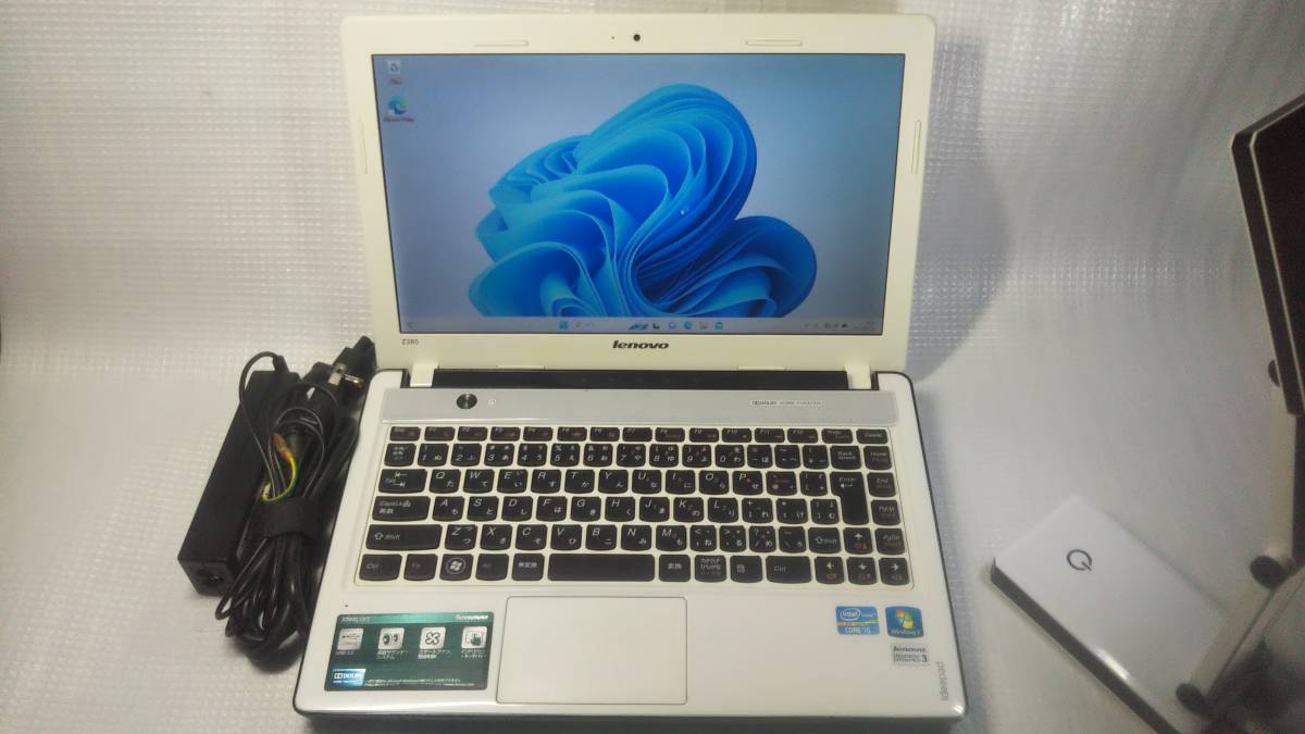 Lenovo Ideapad Z380 i5-3210M(2.5GHz) 13.3インチ メモリ4GB HDD320GB