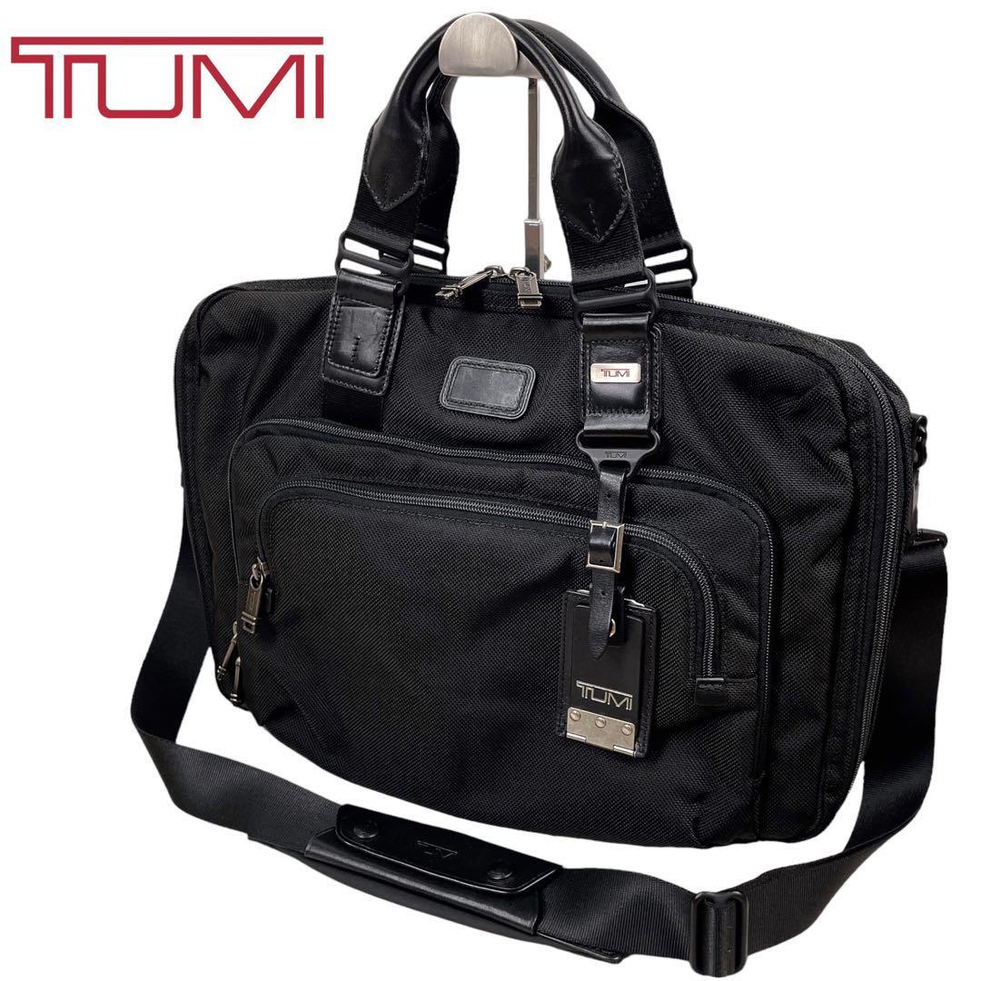 美品 TUMI トゥミ 22631DH ブリーフケース ビジネスバッグ 鞄 仕事-