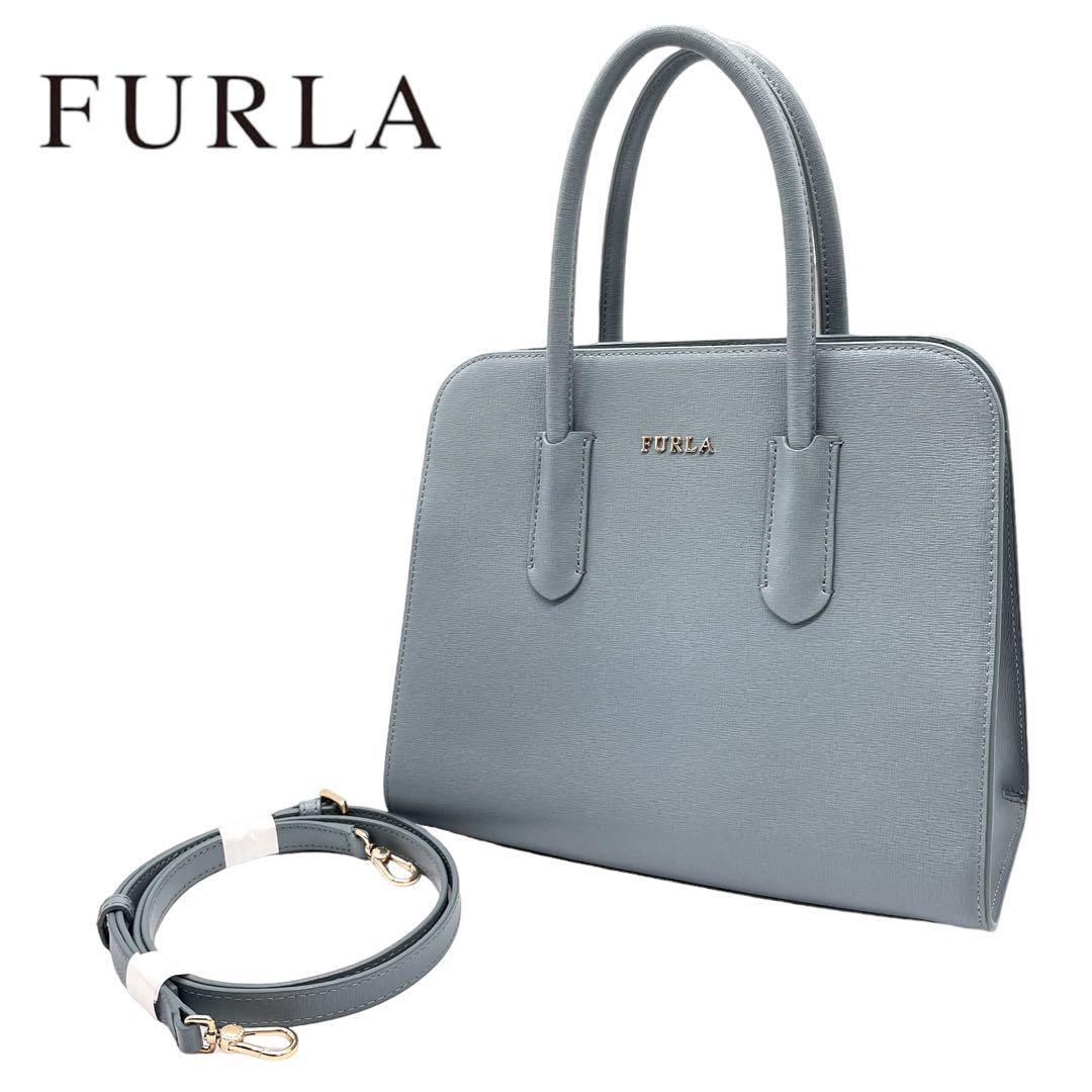 ✨美品✨FURLA A4対応 ハンドバッグ-