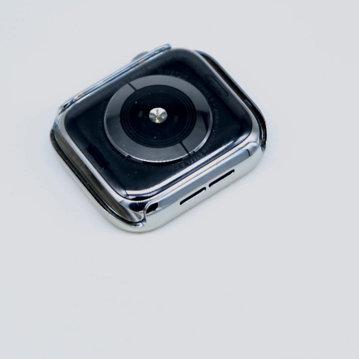 アップルウォッチ ラインストーン ケース カバー キラキラ　45mm シルバー　 Apple Watch Series 8 7