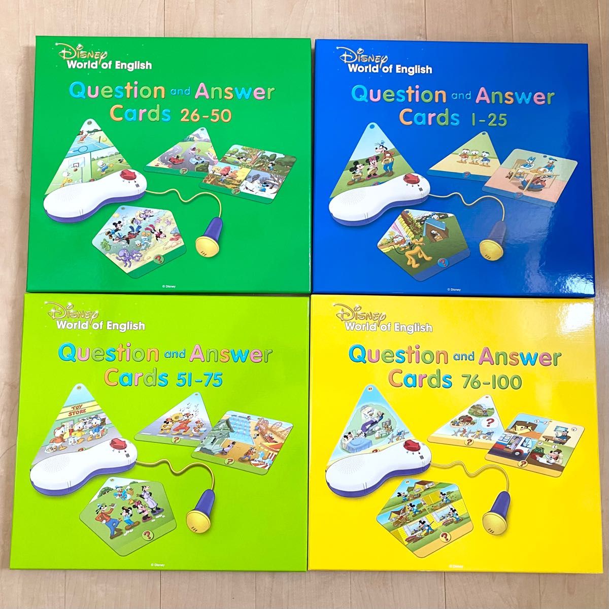 最新版☆ ほぼ未使用☆ DWE Q&Aカード クエスチョン&アンサーカード