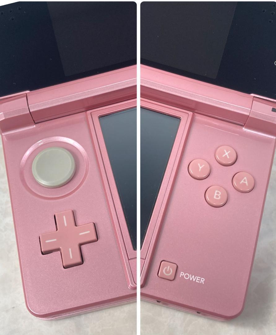 美品☆ニンテンドー 3DS ミスティピンク 任天堂 生産終了 美品☆ニンテンドー 3DS ミスティピンク 任天堂 生産終了