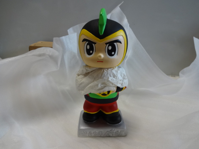 遊星少年パピー 首振り人形 陶器製 ノスタルジックヒーローズ 日本製 桑田次郎 エイケン 未使用品 デッドストック 綺麗です。の画像1