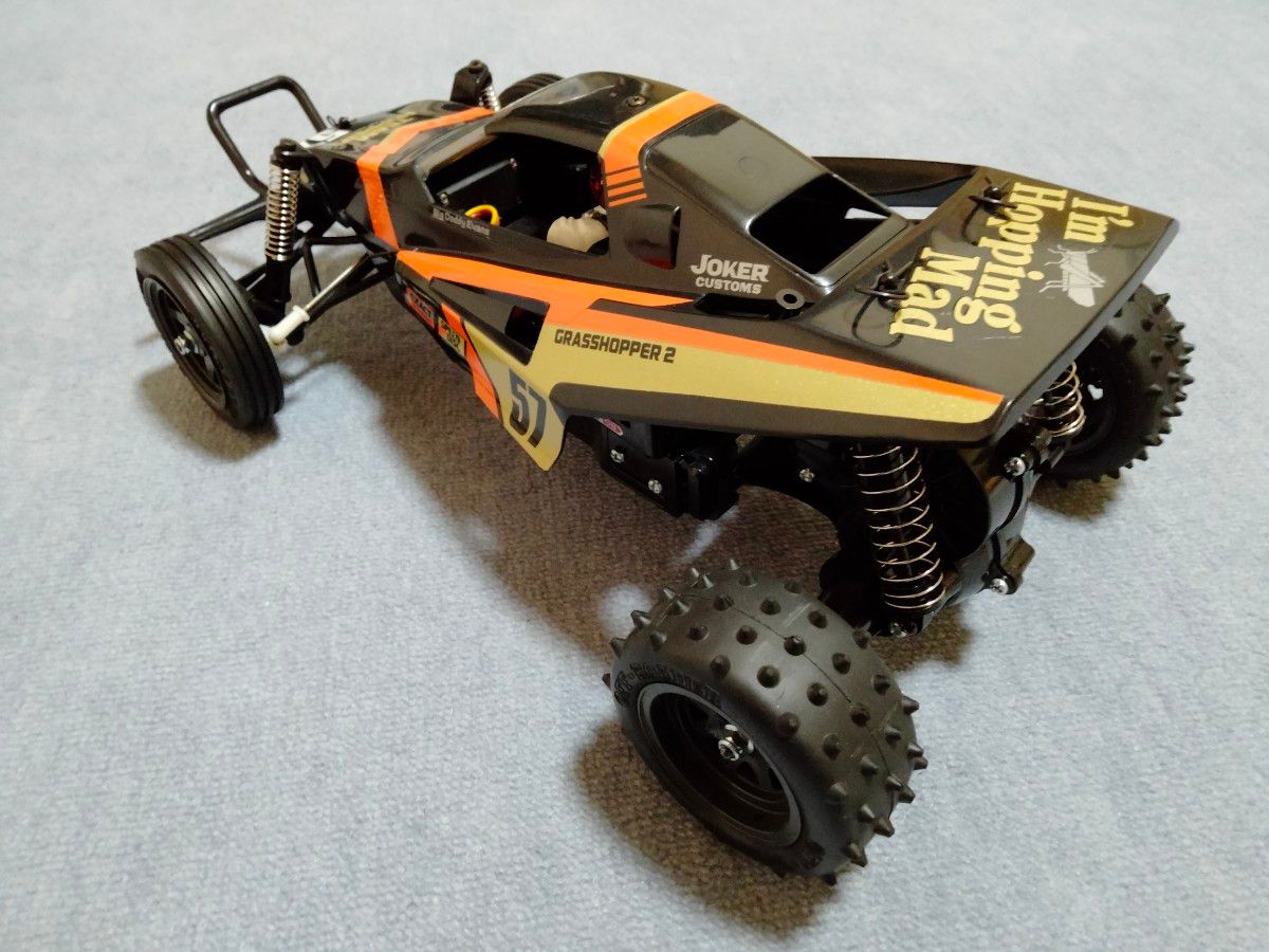 タミヤ グラスホッパーII ブラックエディション 組立済 メカレス タミヤ グラスホッパーII ブラックエディション 組立済 メカレス