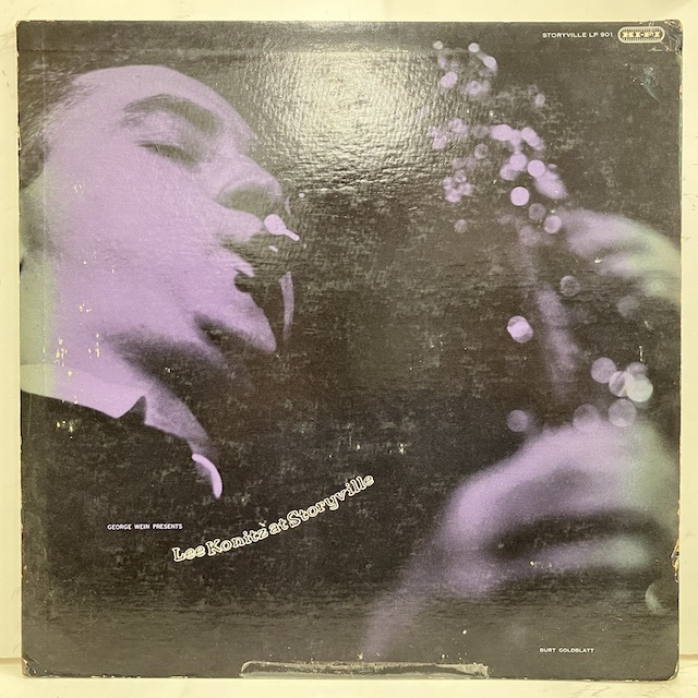 ○即決LP Lee Konitz Jazz At Storyville stlp901 j37047 米オリジナル Dg Mono リー・コニッツ 