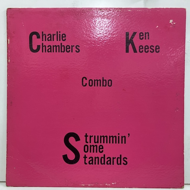 ●即決LP Chambers Keese Combo / Strummin' Some Standards 80339 j37064 米オリジナル _画像1