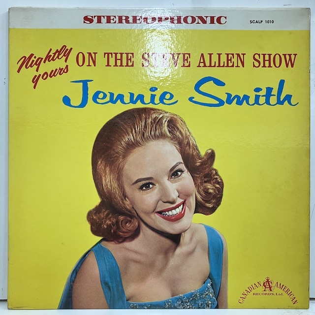 ●即決VOCAL LP Jennie Smith / On the Steve Allen Show Scalp1010 jv4561 加オリジナル ジェニー・スミス_画像1